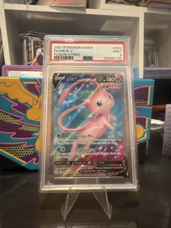 Pokemon Mew V 250/264 - Full Art Holo Card - #250 Swsh08: Fusion Strike - PSA 9 - Image 1