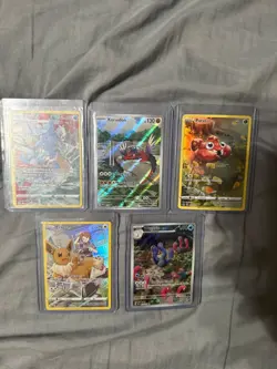Full Art Gallery Pokemon card 5 card lot - Image 1