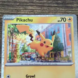 Pikachu 006/015 McDonald's 2023 Promo Holo Pokemon TCG Card Basic English - Image 5