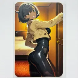 [Buy 2+ Free Ship]Waifu Sexy Doujin Hentai Dual Sided Lewd Anime Goddess Card - Image 1