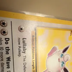 Pokemon Card Wigglytuff 32/64 DMG Jungle Rare Regular 80 HP English 1999 - Image 4