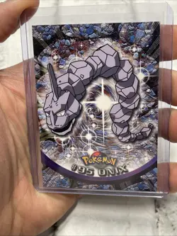 Onix #95 2000 Topps Pokemon TV Animation Trading Card TCG Nintendo 2000 NM/MT - Image 1