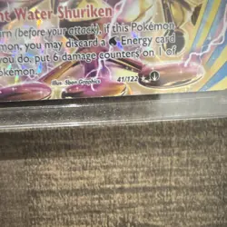 Pokemon Greninja BREAK Breakpoint 41/122 Full Art Holo English 170 HP TCG Card - Image 3