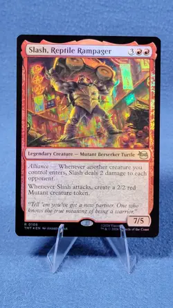 Slash, Reptile Rampager Teenage Mutant Ninja Turtles Foil A - Image 1