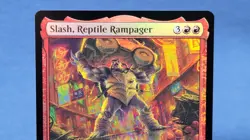 Slash, Reptile Rampager Teenage Mutant Ninja Turtles Foil A - Image 2