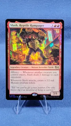 Slash, Reptile Rampager Teenage Mutant Ninja Turtles Foil B - Image 1