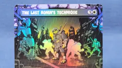 The Last Ronin’s Technique 223 MTG: TMNT Showcase Borderless FOIL 🔮 C - Image 2