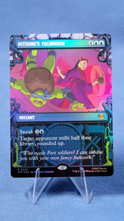 Kitsune's Technique - Foil - Showcase R MTG Teenage Mutant Ninja Turtles M/NM - Image 1