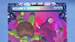 Kitsune's Technique - Foil - Showcase R MTG Teenage Mutant Ninja Turtles M/NM - Image 2