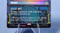 Kitsune's Technique - Foil - Showcase R MTG Teenage Mutant Ninja Turtles M/NM - Image 3