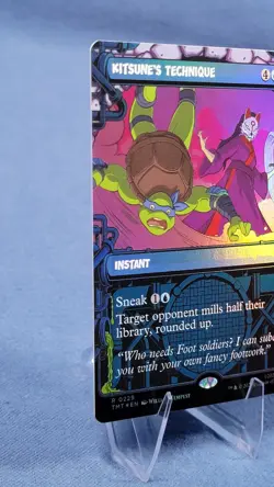 Kitsune's Technique - Foil - Showcase R MTG Teenage Mutant Ninja Turtles M/NM - Image 5