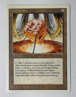 Mana Vault - Revised, Near Mint and never played with - Image 1