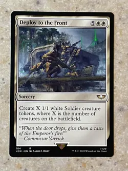 MTG NM Deploy to the Front [Warhammer 40K] - Image 1