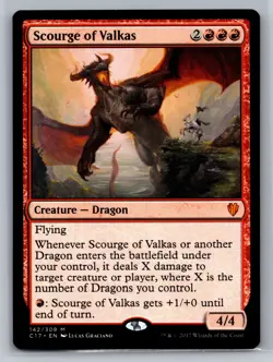 Commander 2017 #142 Scourge of Valkas *M6 - Image 1