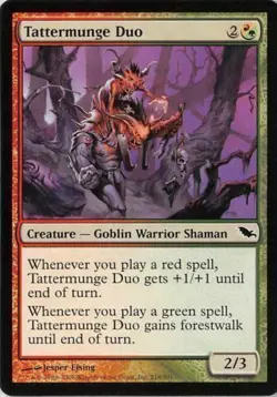 4x Tattermunge Duo - LP - Shadowmoor - mtg - SPARROW MAGIC - Image 1