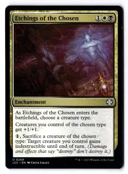 Etchings Of The Chosen NM* The Lost Caverns Of Ixalan ENGLISH 0269 -UnltdCards - Image 1