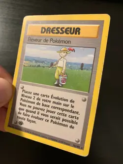Carte Pokemon : Eleveur de Pokemon 76/102 Edition 1 Set de Base Wizards Francais - Image 3