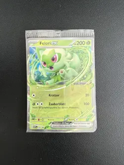 Pokemon Karte Felori ex SVP 087 Promo Deutsch Sealed + Codekarte NEU - Image 1