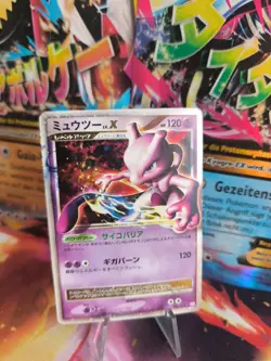 Pokemon Karte Card Holo Mewtwo Mewtu Collection Pack DP Prom japanese Lv. X Good - Image 1