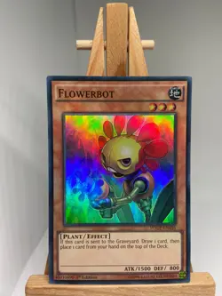 Flowerbot - Super Rare 1st Edition WSUP-EN036 - NM - YuGiOh - Image 1