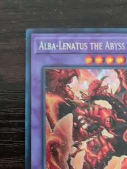 Alba-Lenatus the Abyss Dragon DIFO-EN035 Dimension Force 1st Edition - Image 2