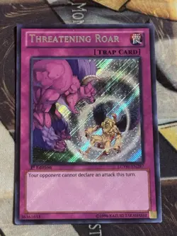 Yugioh! Threatening Roar - LCYW-EN297 - Secret Rare - 1st Edition NM 2201 - Image 1