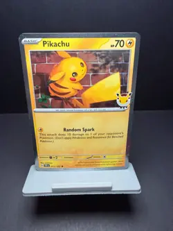 Pikachu (Pokemon Day 2026) 051/162 - Miscellaneous Cards & Products - Cosmo Holo - Image 1