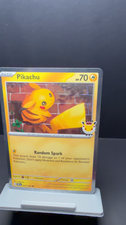 Pikachu (Pokemon Day 2026) 051/162 - Miscellaneous Cards & Products - Cosmo Holo - Image 2