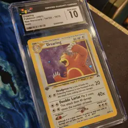 Ursaring Holo 1st Edition CGC 10 Neo Discovery 15/75 Pokemon Card WOTC GEM Mint - Image 1