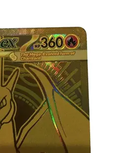 Mega Charizard Y EX - Gold Secret Rare - Pokemon Card 294/217 - Image 3