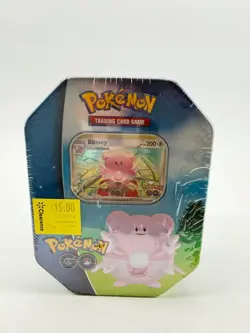 Pokemon GO Blissey Collection Box Sealed 4 Booster Packs Promo Card New - Image 1