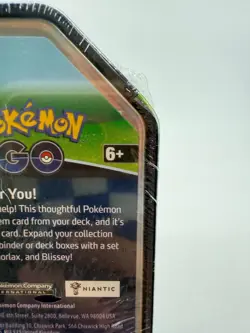 Pokemon GO Blissey Collection Box Sealed 4 Booster Packs Promo Card New - Image 4