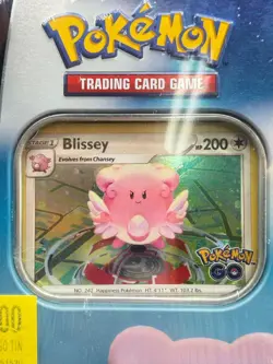 Pokemon GO Blissey Collection Box Sealed 4 Booster Packs Promo Card New - Image 5