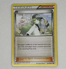 POKEMON TRAINER N 96/108 UNCOMMON DARK EXPLORERS NM CARD - Image 1