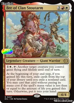 Bre of Clan Stoutarm EN [ECL - 207] - NM [Foil] TCG MTG - Image 1