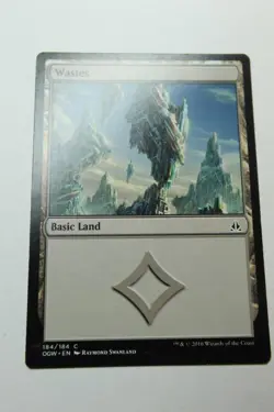 MTG Wastes x1- -Oath of the Gatewatch-Lightly Played - Image 1