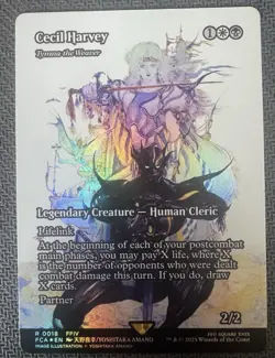 Cecil Harvey- Tymna the Weaver-Final Fantasy: Through The Ages -Foil-18-NM - Image 4