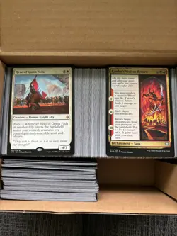 500 MTG Magic the Gathering Uncommon and Rare Bulk Lot LP - Image 1