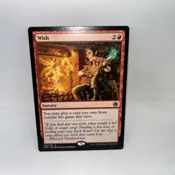 Wish 166 Rare Adventures in the Forgotten Realms Magic: The Gathering LP - Image 1