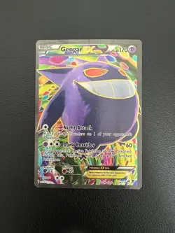 Gengar EX (114 Full Art) 114/119 XY Phantom Forces Holo SR Pokemon Card Rare - Image 1
