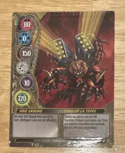 bakugan Gate Card “void ground” BA1408-GA-SM-GBL 15/48h - Image 1