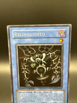 Yugioh Relinquished MC1-EN003 Secret Rare Limited Edition Holo Card - Image 2