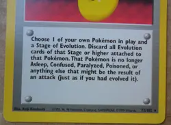 Devolution Spray 72/102 Rare Non-Holo Base Set Pokemon Trainer Card LP - Image 3