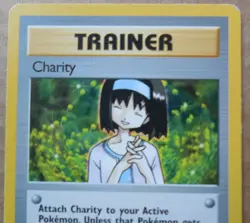Charity 99/132 Rare Non-Holo Gym Heroes Set Pokemon Trainer Card MP - Image 2