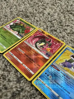 Pokemon TCG 3 Card Pokemon GO Lot Venusaur/Charizard/Blastoise ALL MINTY - Image 2