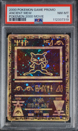 2000 Pokemon Ancient Mew PSA 8 NM-MT Pokemon Movie Game Promo Double Holo Card - Image 5