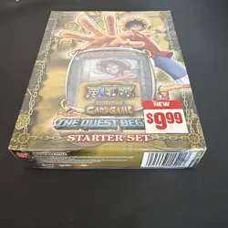 ONE PIECE CCG The Quest Begins Starter Set Card Game Deck BANDAI 2005 new - Image 4