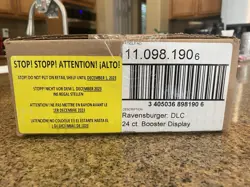 Disney Lorcana TCG The First Chapter Booster Box Sealed Case 2023 (Yellow Label) - Image 1