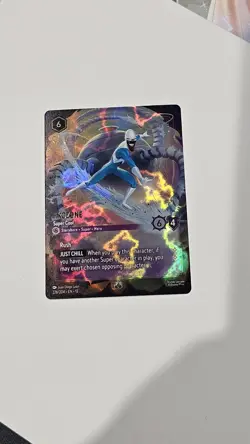 Disney Lorcana TCG Frozone Super Cool Enchanted Rare FOIL Wilds Unknown 226/204 - Image 1