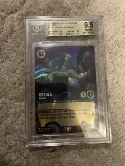 2024 DISNEY LORCANA D23 PROMO COLLECTION #03 URSULA - DECEIVER BGS 9.5 - Image 1